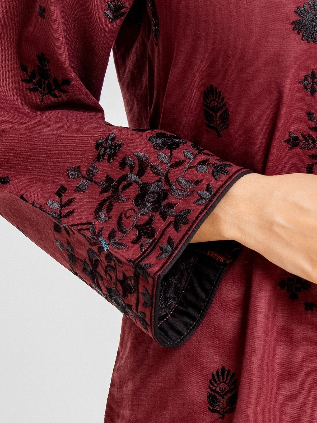 Edenrobe - Pret 1Pc Embroidered Khaddar Shirt - EWTKE23-68710S