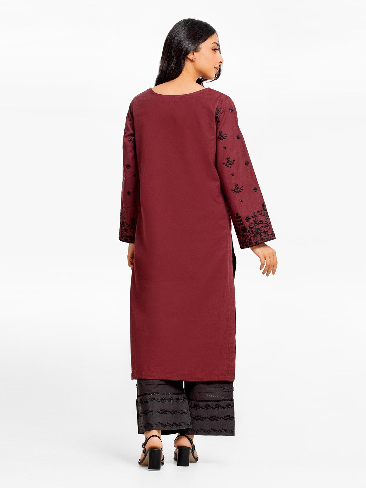 Edenrobe - Pret 1Pc Embroidered Khaddar Shirt - EWTKE23-68710S