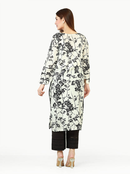 Edenrobe - Pret 1Pc Printed Lawn Shirt - EWTKP22-68390S