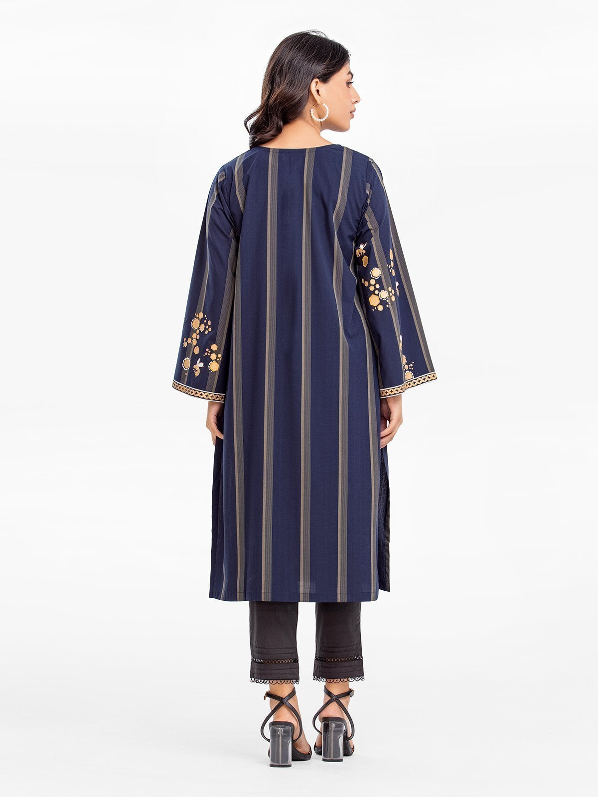 Edenrobe - Pret 1Pc Printed Viscose Shirt - EWTKP22-69215S