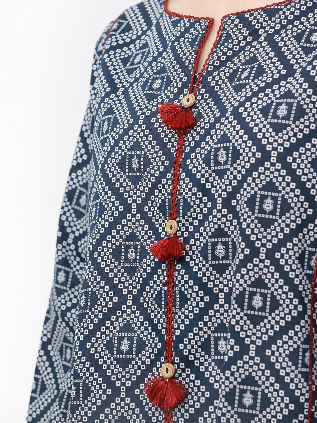 Edenrobe - Pret 1Pc Printed Lawn Shirt - EWTKP23-68853S