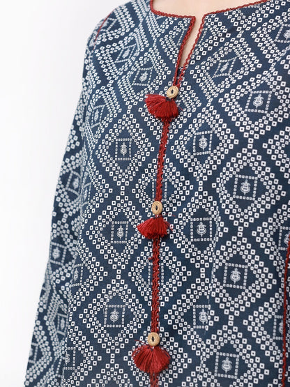 Edenrobe - Pret 1Pc Printed Lawn Shirt - EWTKP23-68853S