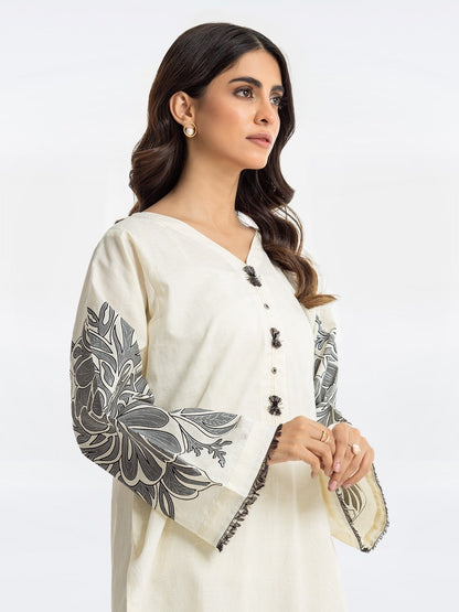 Edenrobe - Pret 1Pc Printed Dobby Shirt - EWTKP23-69300S