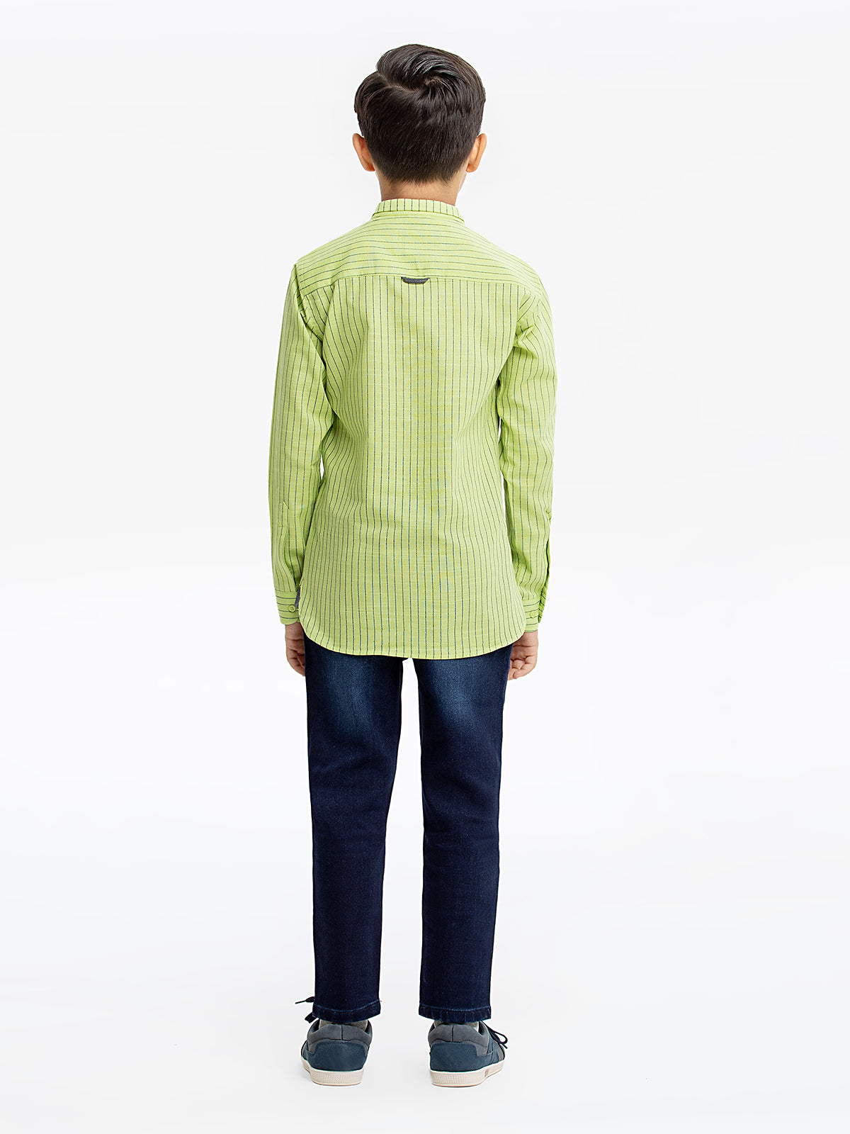 Edenrobe - Boy's Green Shirt - EBTS23-27510