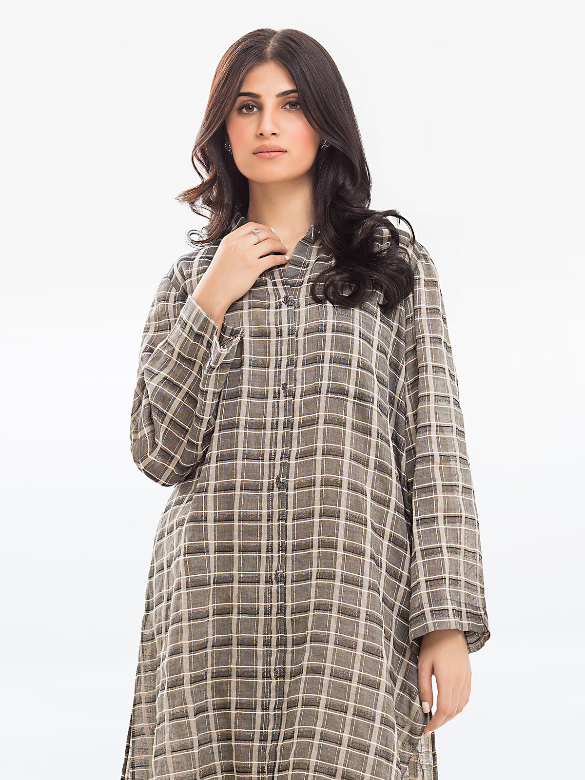 Edenrobe - Pret 1Pc Printed Cotton Shirt - EWTKP23-69616S