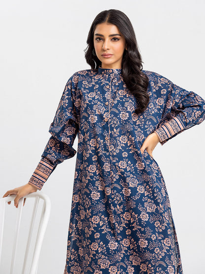 Edenrobe - Pret 2Pc Printed Cambric Shirt Trouser - EWTKP23-69627ST