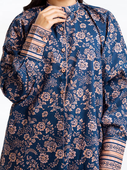 Edenrobe - Pret 2Pc Printed Cambric Shirt Trouser - EWTKP23-69627ST