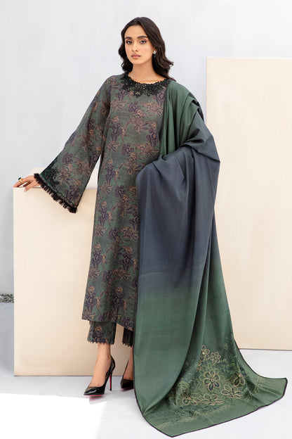 Baroque - DIGITAL PRINTED SLUB KHADDAR UF-448