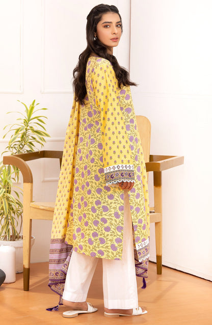 Orient - Unstitched 2 Piece Printed Lawn Shirt And Net Lawn Dupatta