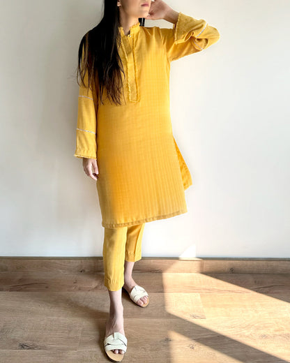 Ayesha Naveed - Saffron Set