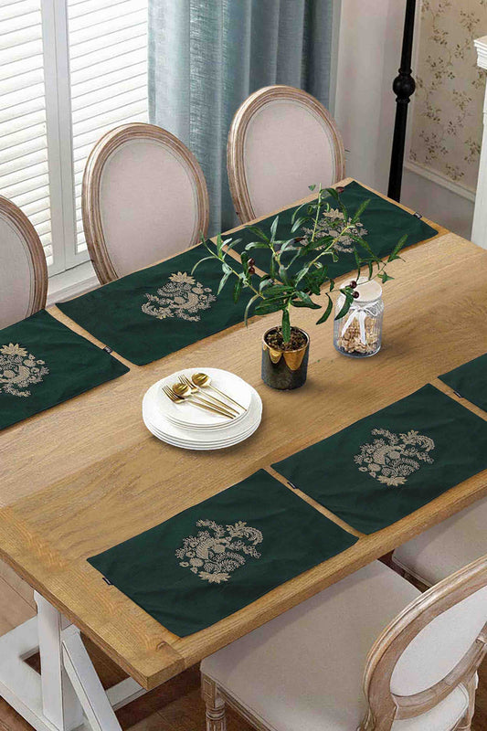 Nishat Linen - Victoria Embroidered Placemat Set - 4 Piece