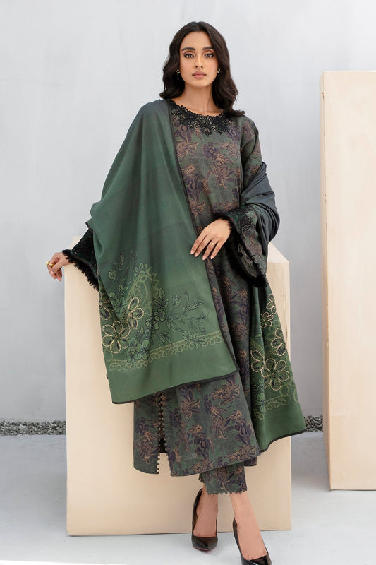 Baroque - DIGITAL PRINTED SLUB KHADDAR UF-448