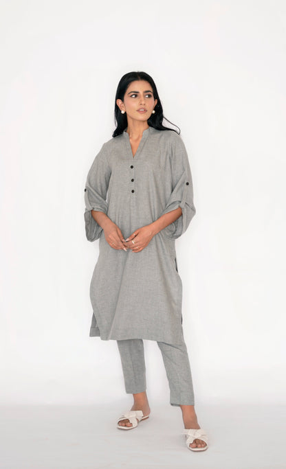 Ayesha Naveed - Heather grey