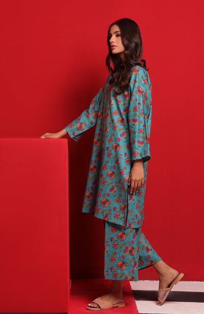 Orient - Stitched 2 Piece Printed Cambric Shirt and Cambric Pant