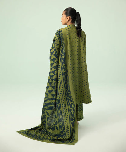 Sapphire - 3 Piece - Printed Cambric Suit