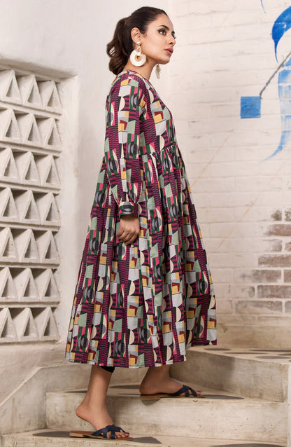 Orient - Stitched 1 Piece Printed Lawn Shirt