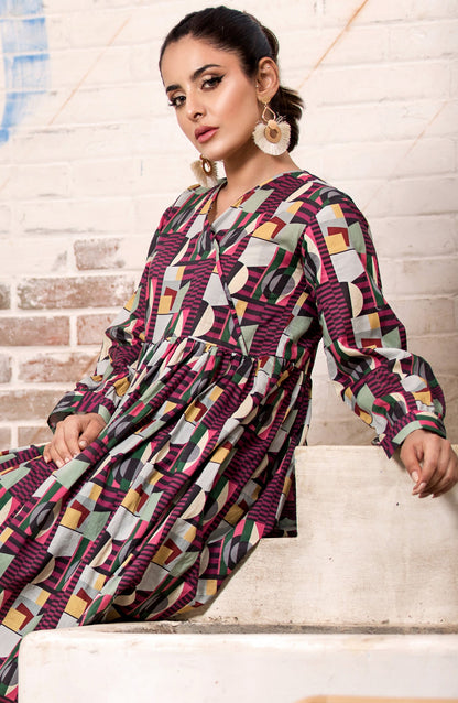 Orient - Stitched 1 Piece Printed Lawn Shirt