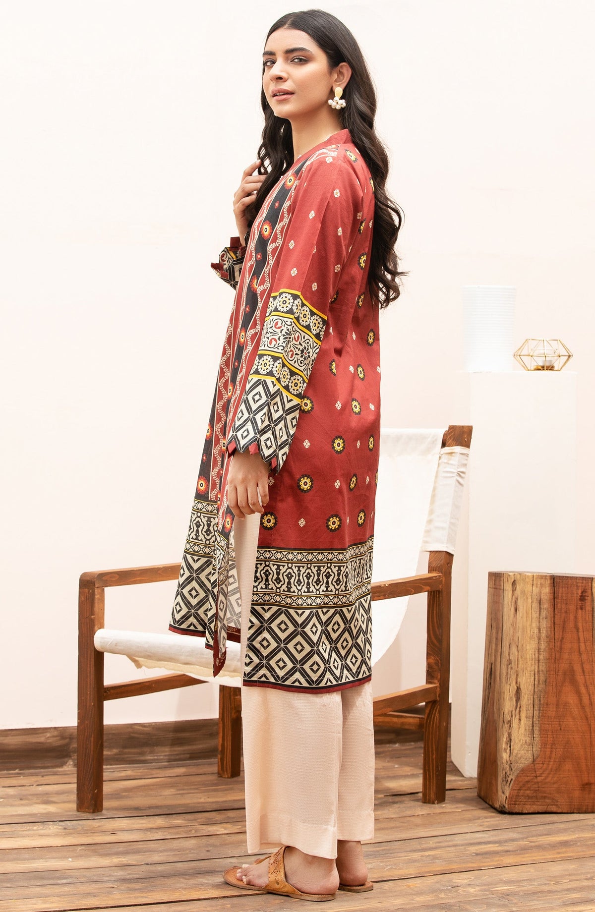 Orient - Unstitched 1 Piece Printed Lawn Shirt
