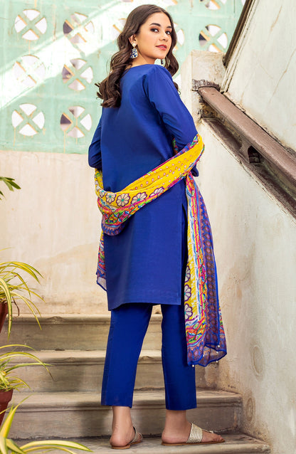Orient - Unstitched 3 Piece Embroidered Lawn Suit
