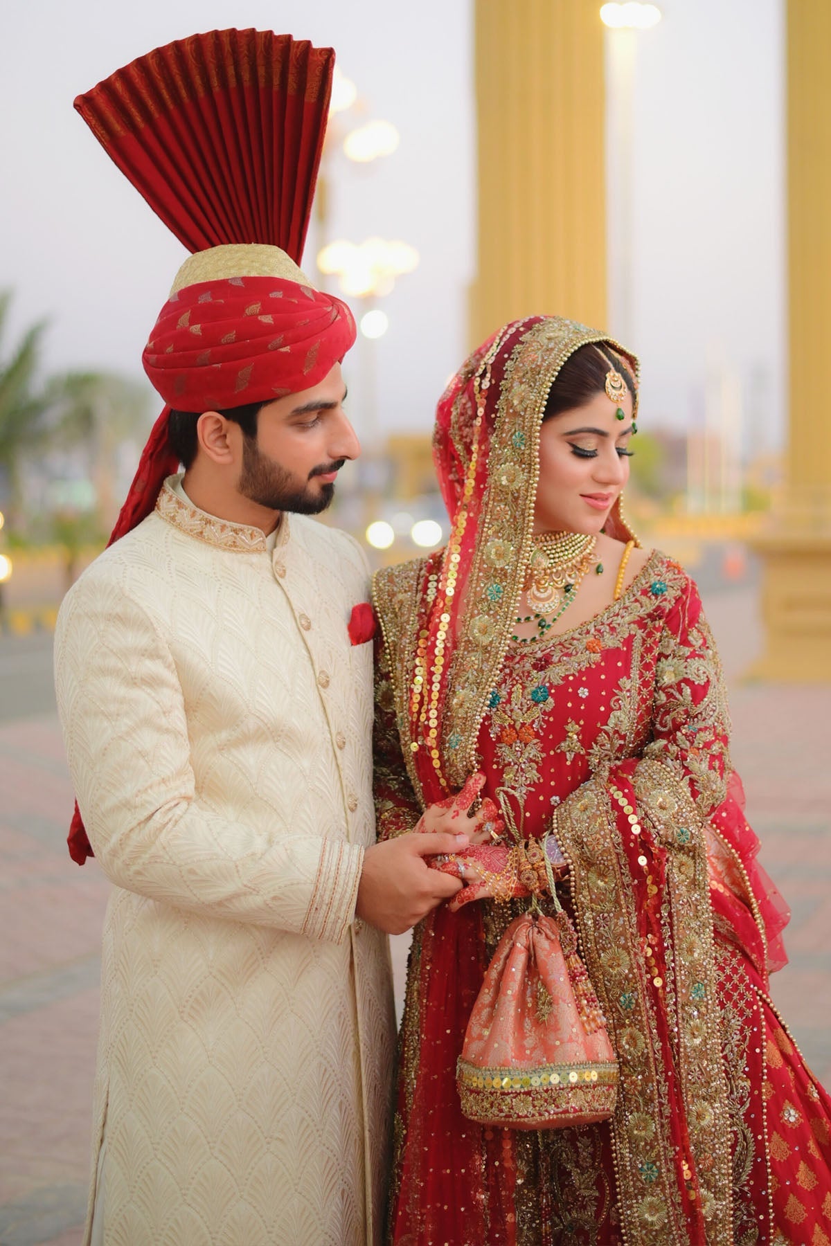 Ruby Red and Emerald Green