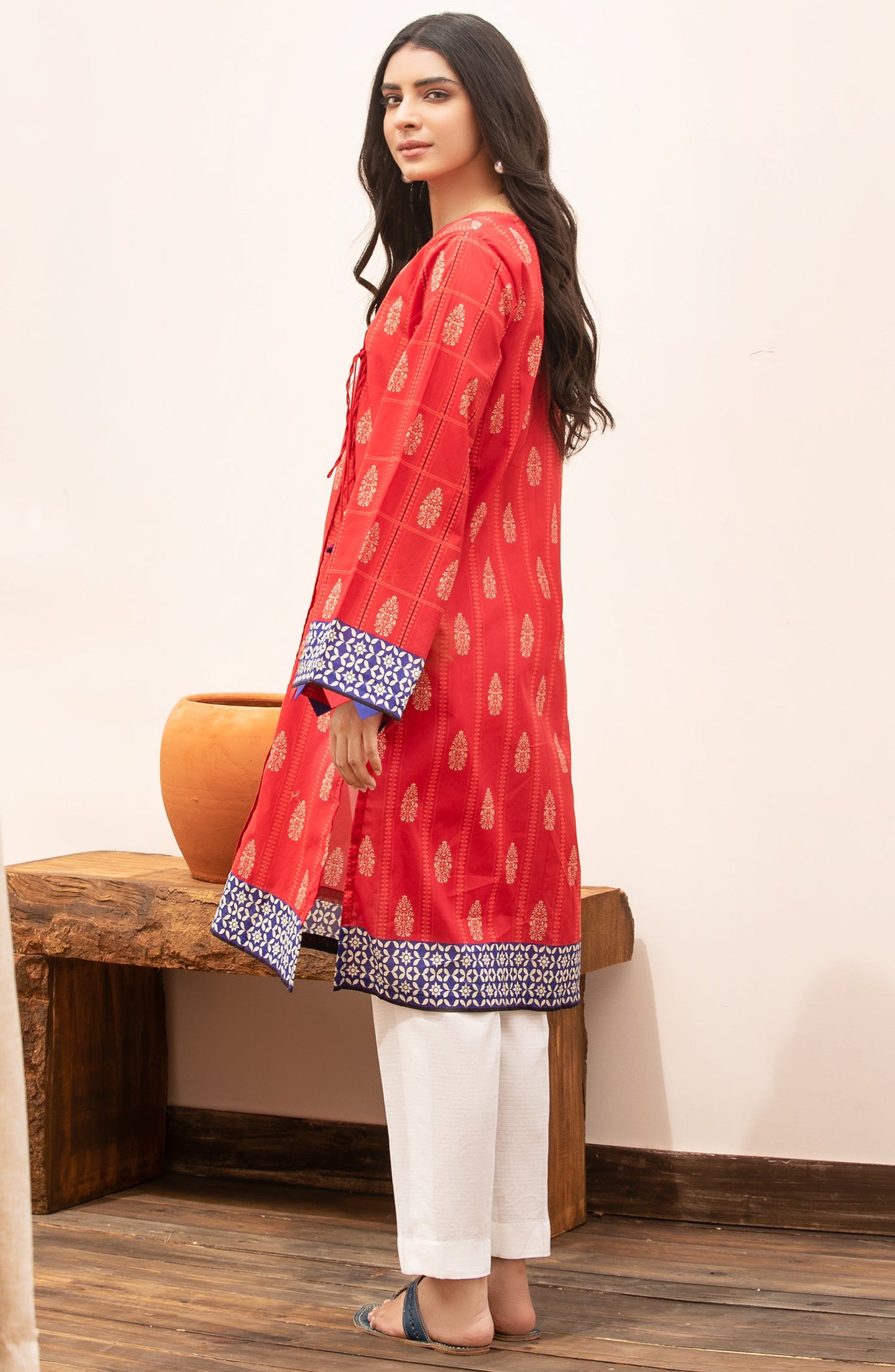 Orient - Unstitched 1 Piece Printed Lawn Shirt