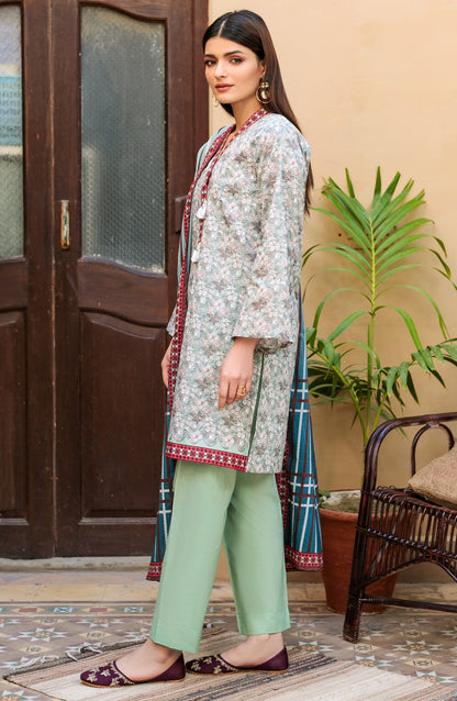 Orient - Unstitched 3 Piece Printed Lawn Suit