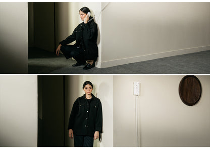 Ethnic - SOLID OVERSHIRT (E1232/108/901)