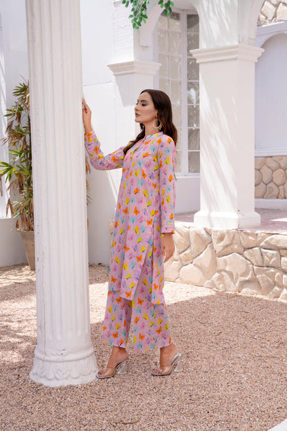 Bebano - Pink Butterflies 2pc