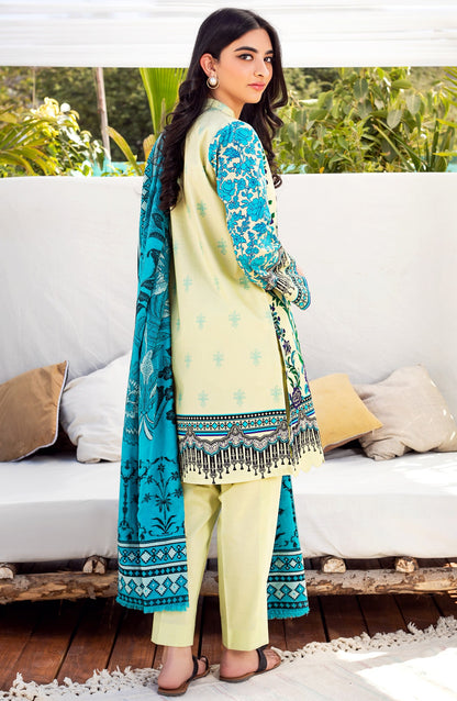 Orient - Unstitched 3 Piece Embroidered Lawn Suit