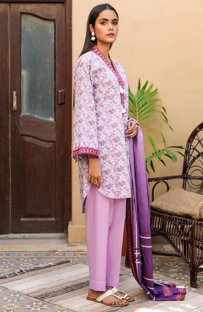 Orient - Unstitched 3 Piece Printed Lawn Suit