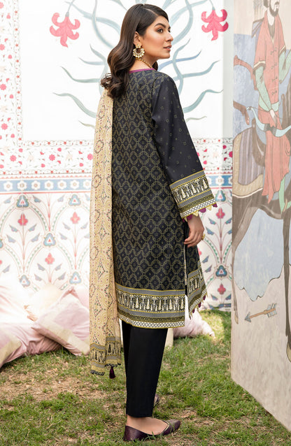 Orient - Unstitched 3 Piece Embroidered Lawn Suit