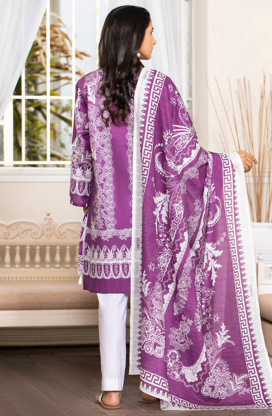 Orient - Unstitched 2 Piece Lawn Shirt Chiffon Dupatta
