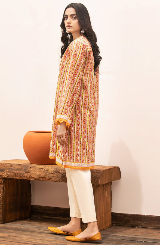 Orient - Unstitched 1 Piece Printed Lawn Shirt