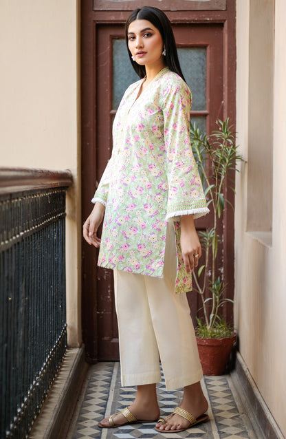 Orient - Unstitched 1 Piece Printed Lawn Shirt