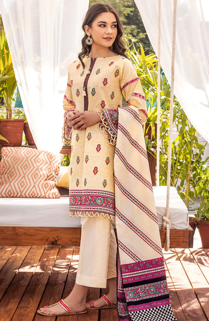 Orient - Unstitched 3 Piece Embroidered Lawn Suit