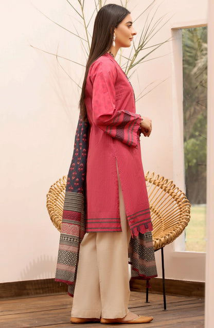 Orient - Unstitched 2 Piece Printed Lawn Shirt Dupatta