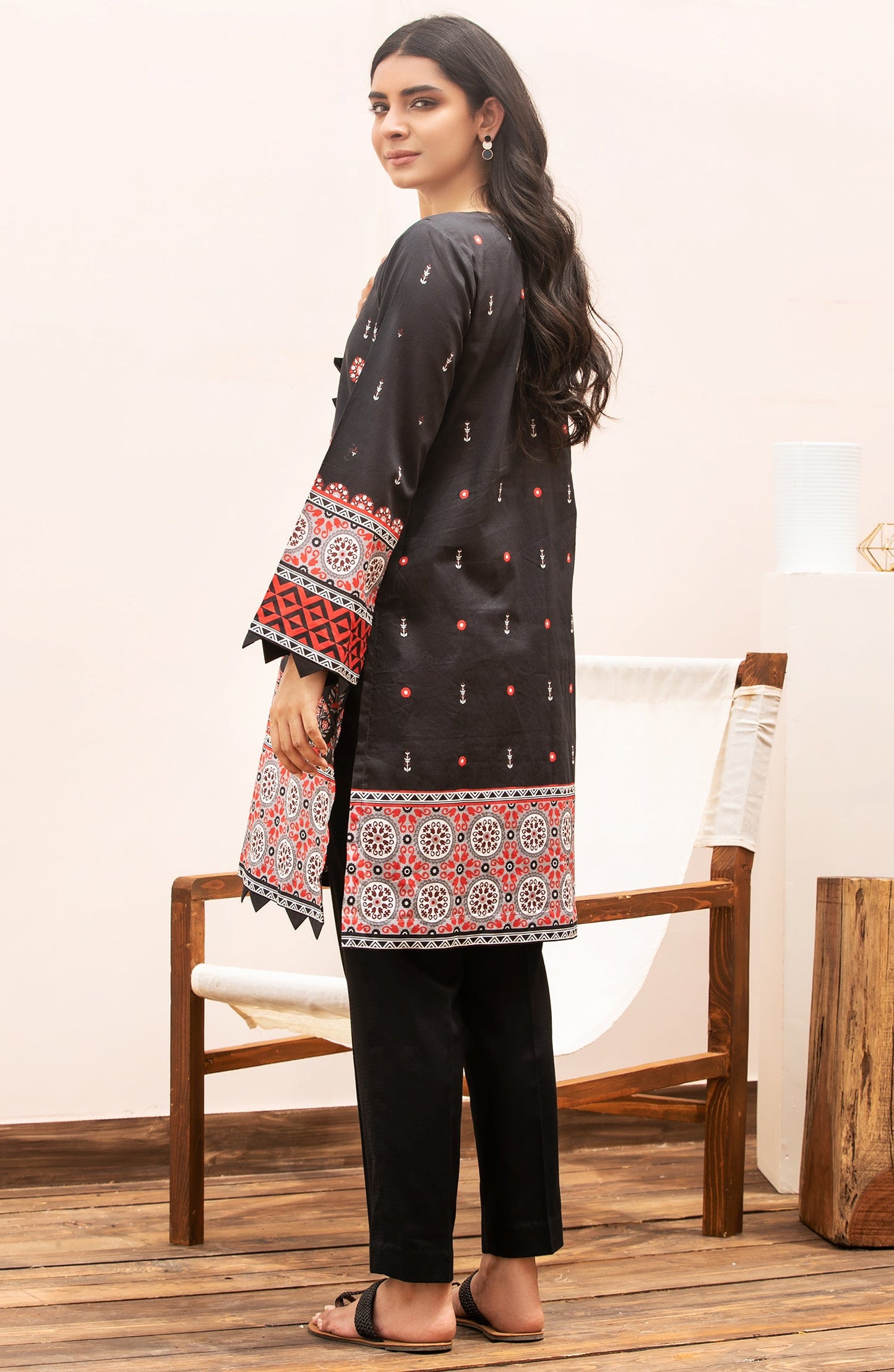 Orient - Unstitched 1 Piece Printed Lawn Shirt