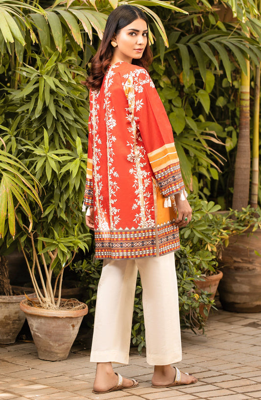 Orient - Unstitched 1 Piece Printed Lawn Shirt