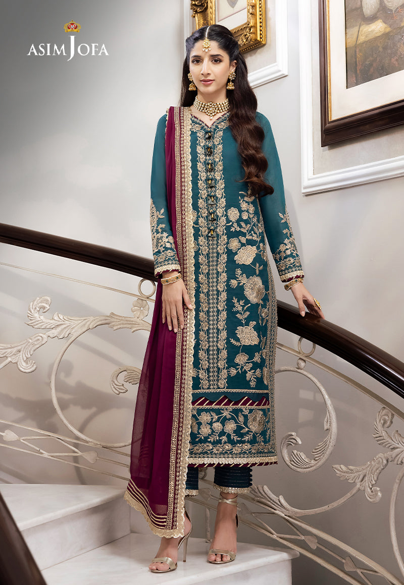 Asim Jofa - AJZS-27 Designers Stitched