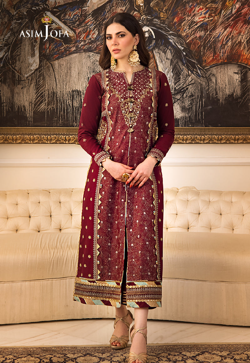 Asim Jofa - AJZS-10 Designers Stitched