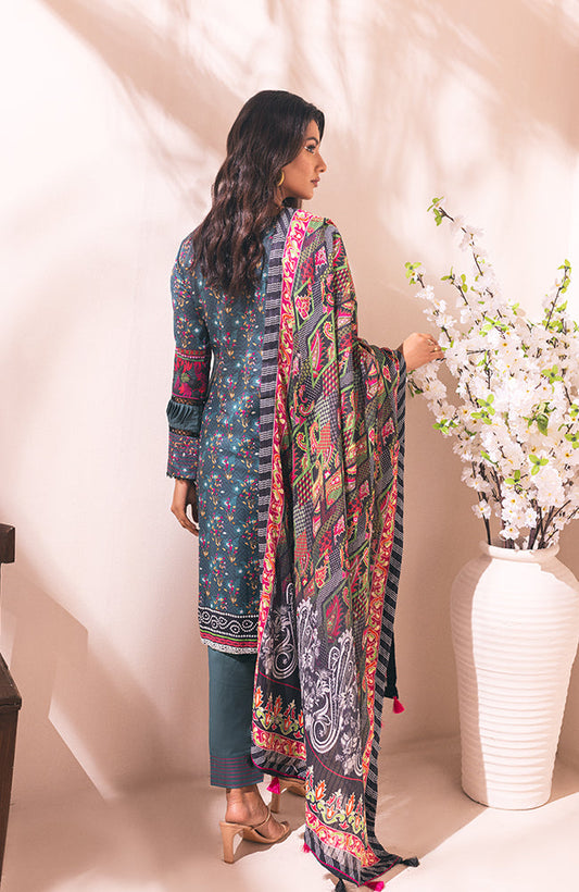 Alzohaib - 3-Piece Unstitched Digital Printed Lawn-CDD-23-03