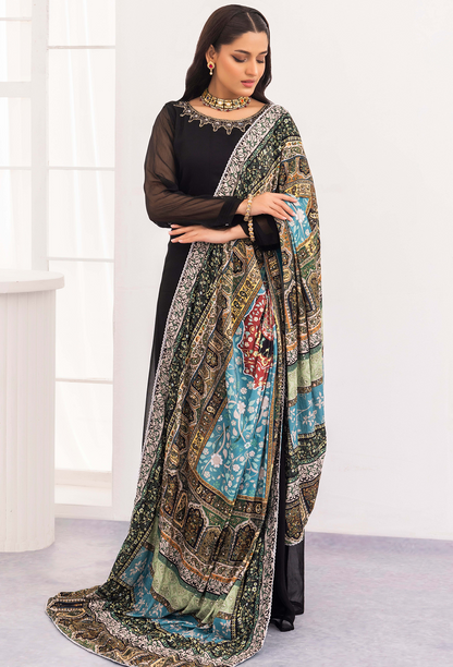 Adan's Libas - Adan's Velvet- Shawl 5439