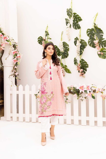 Adan's Libas - Cluim - Embroidered Schiflli Lawn Stitched