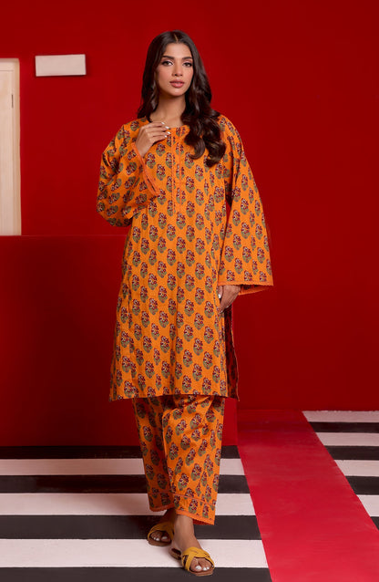Orient - Stitched 2 Piece Printed Cambric Shirt and Cambric Pant