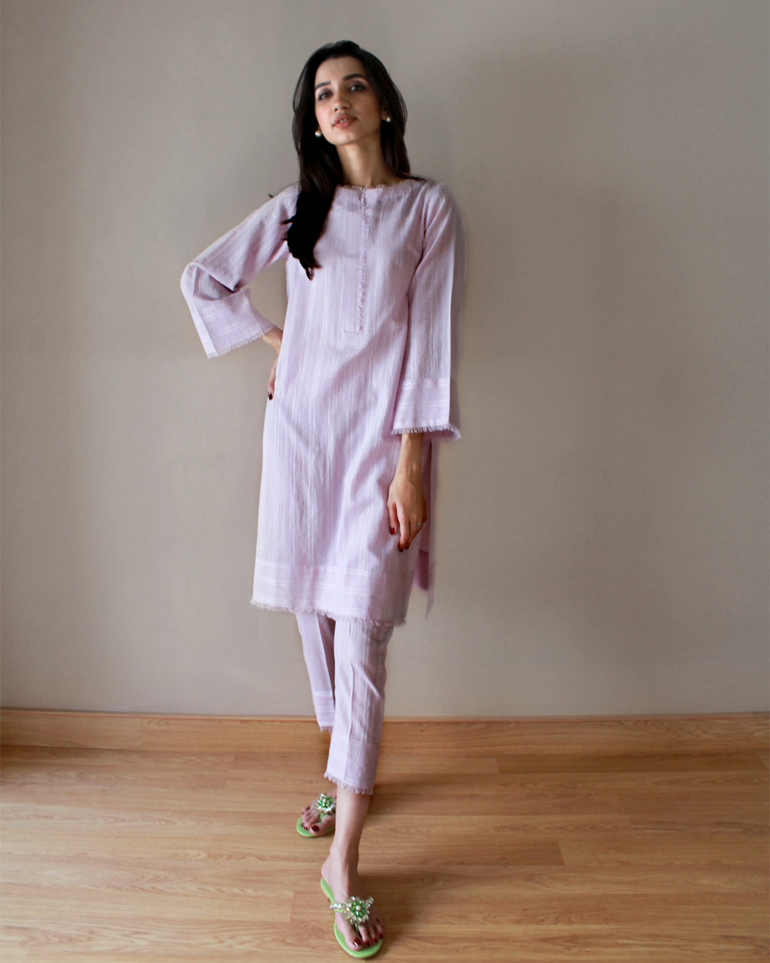 Ayesha Naveed - Lilac Set