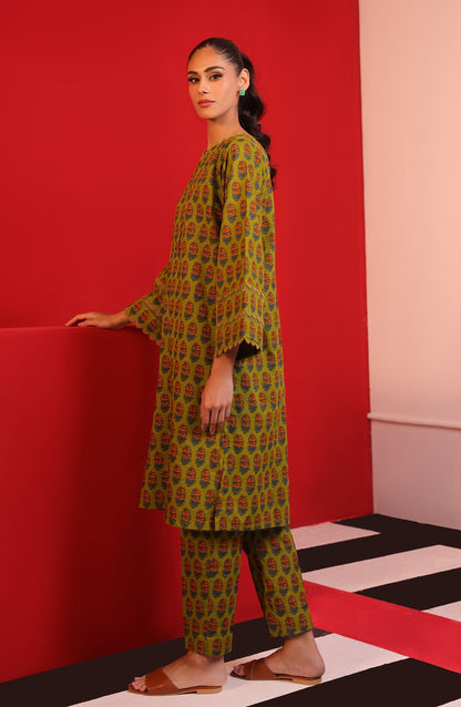 Orient - Stitched 2 Piece Printed Khaddar Shirt and Khaddar Pant