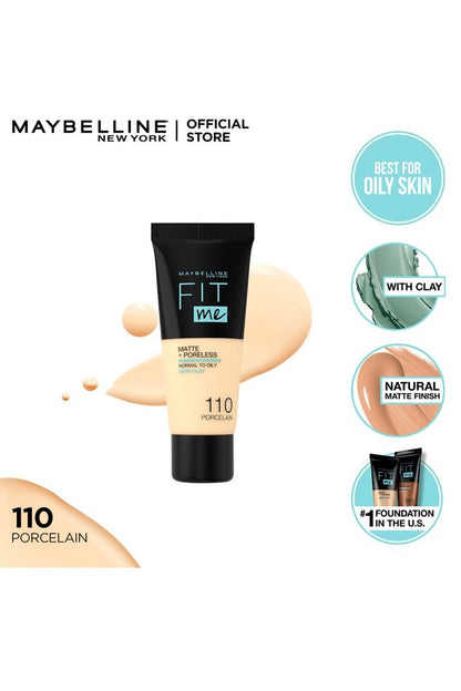 Fit Me Liquid Foundation | 110 Porcelain