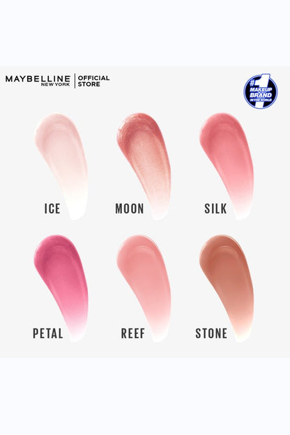 Maybelline New York Lifter Gloss Hydrating Lip Gloss with Hyaluronic Acid - 004 Silk