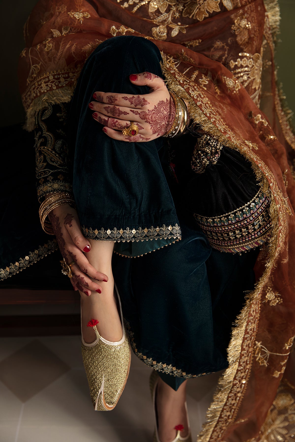 Baroque - EMBROIDERED VELVET PR-875