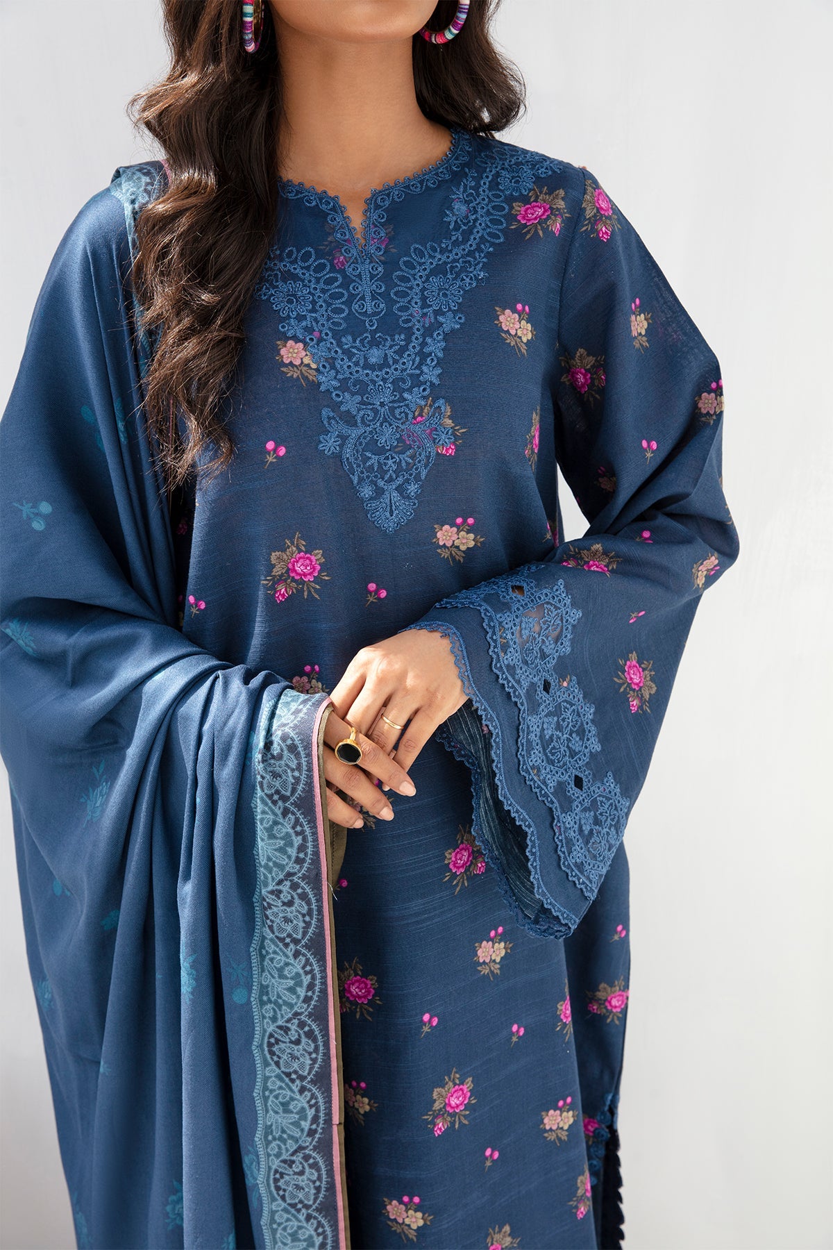 Baroque - DIGITAL PRINTED VISCOSE KHADDAR UF-450